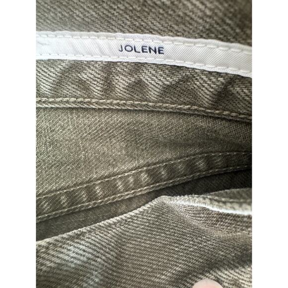 Citizens of Humanity JEANS Jolene High Rise Vintage Straight STORM SIZE 24 - Picture 11 of 16